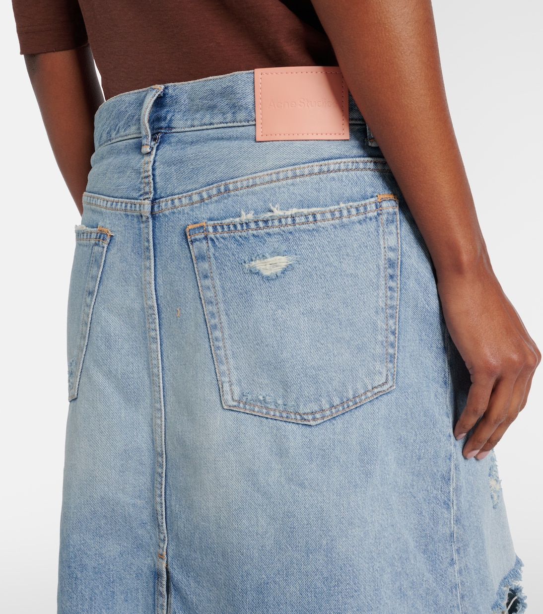 Distressed Wide-Leg Jeans | Acne Studios