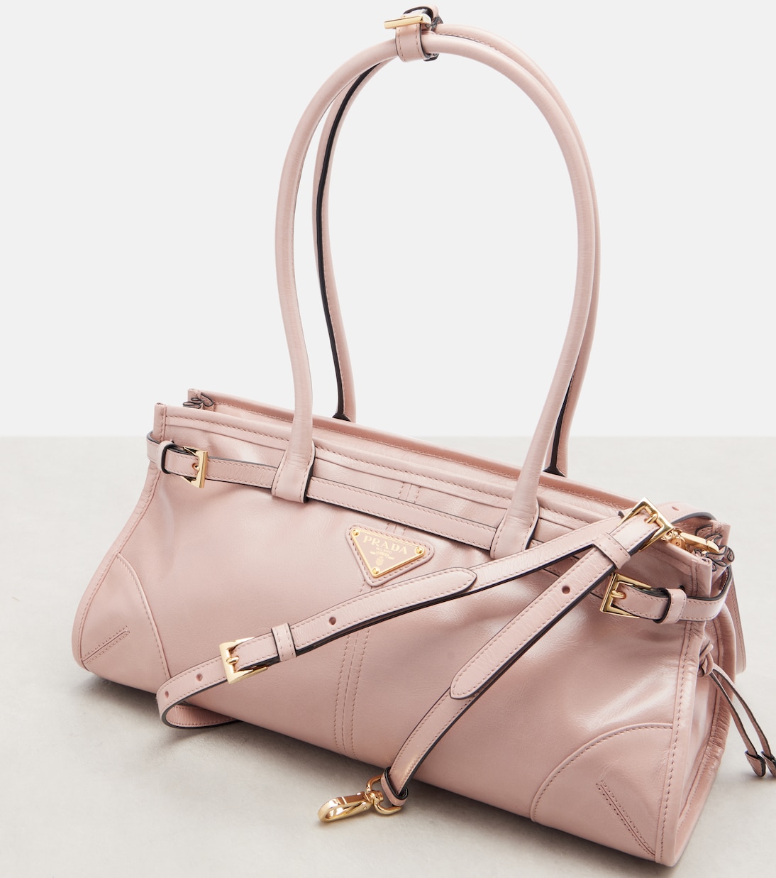 Prada Bonnie Medium leather shoulder bag | Prada