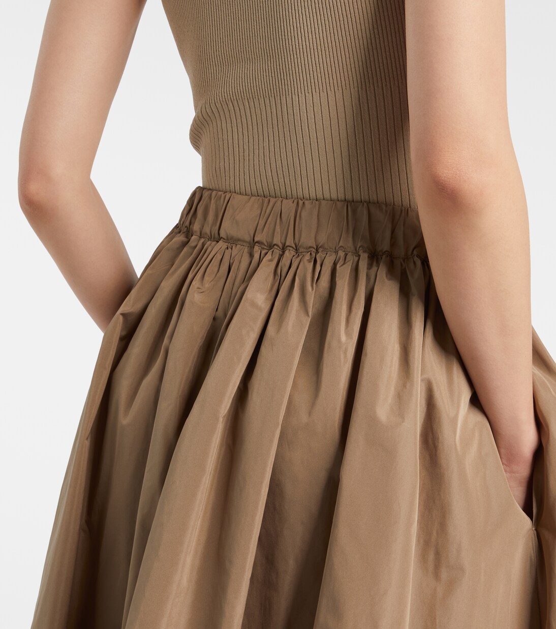 Lonza taffeta midi skirt | Max Mara