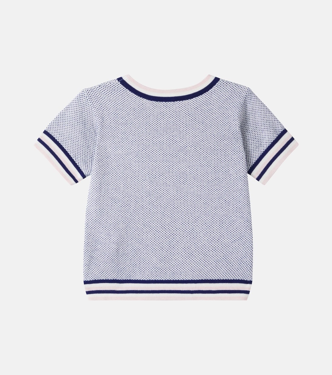 Limette cotton and cashmere sweater | Bonpoint