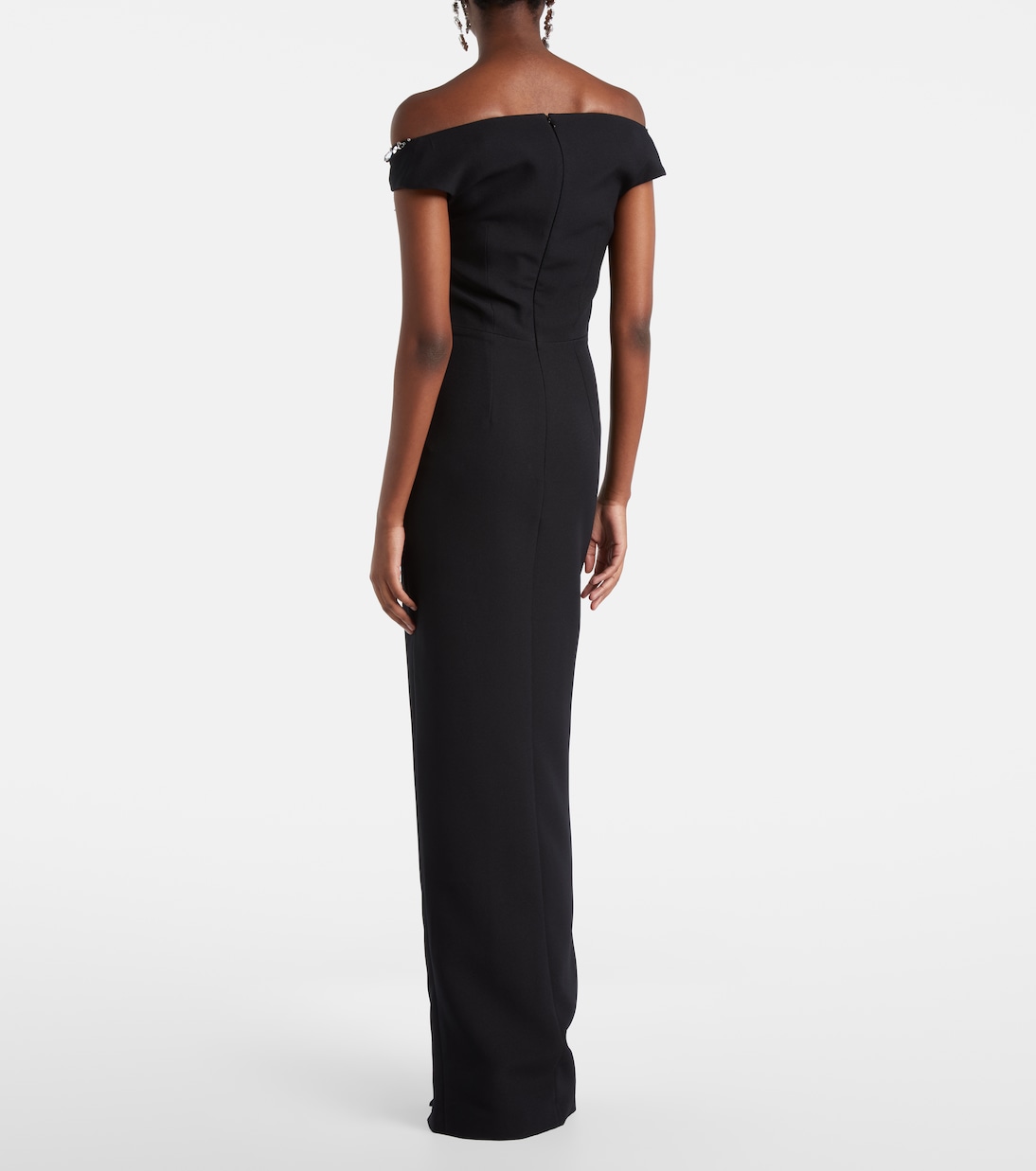 Lucrezia embellished crêpe gown | Safiyaa