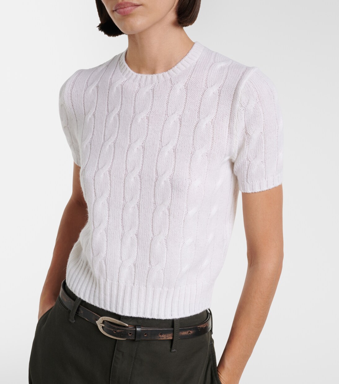 Cable-knit cashmere sweater | Ralph Lauren Collection
