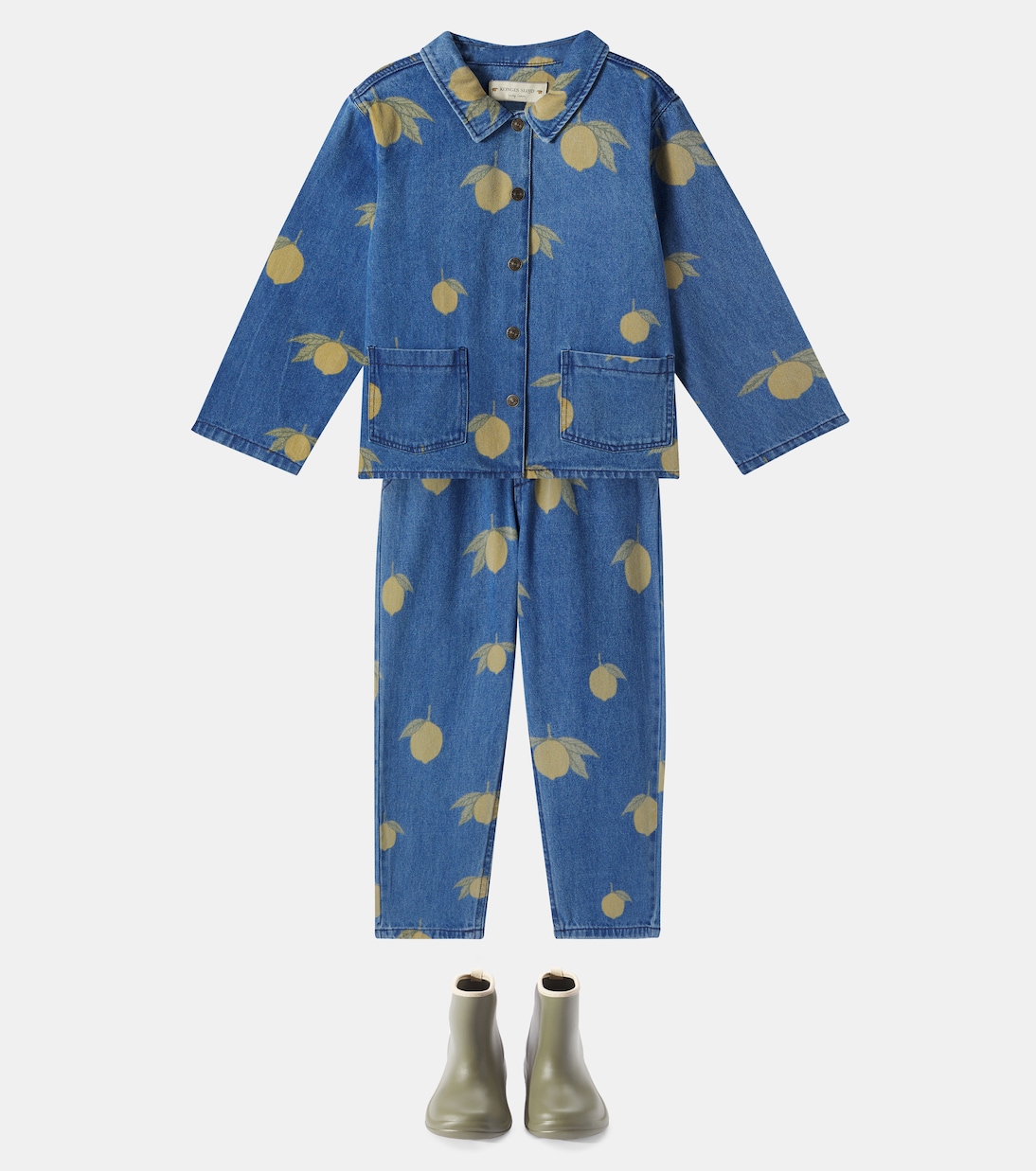 Magot printed denim jacket | Konges Sløjd