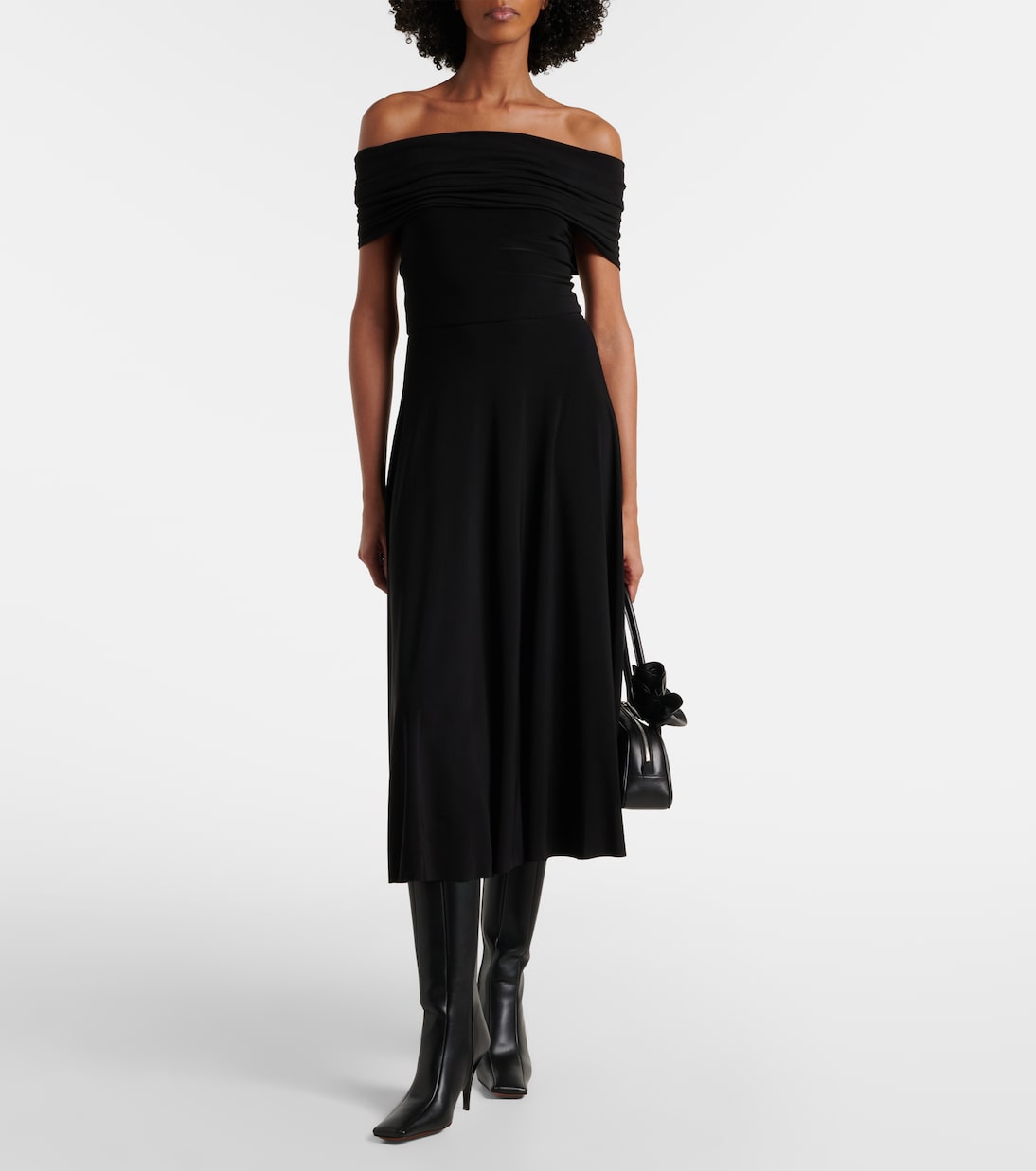 Off-Shoulder-Midikleid | Norma Kamali