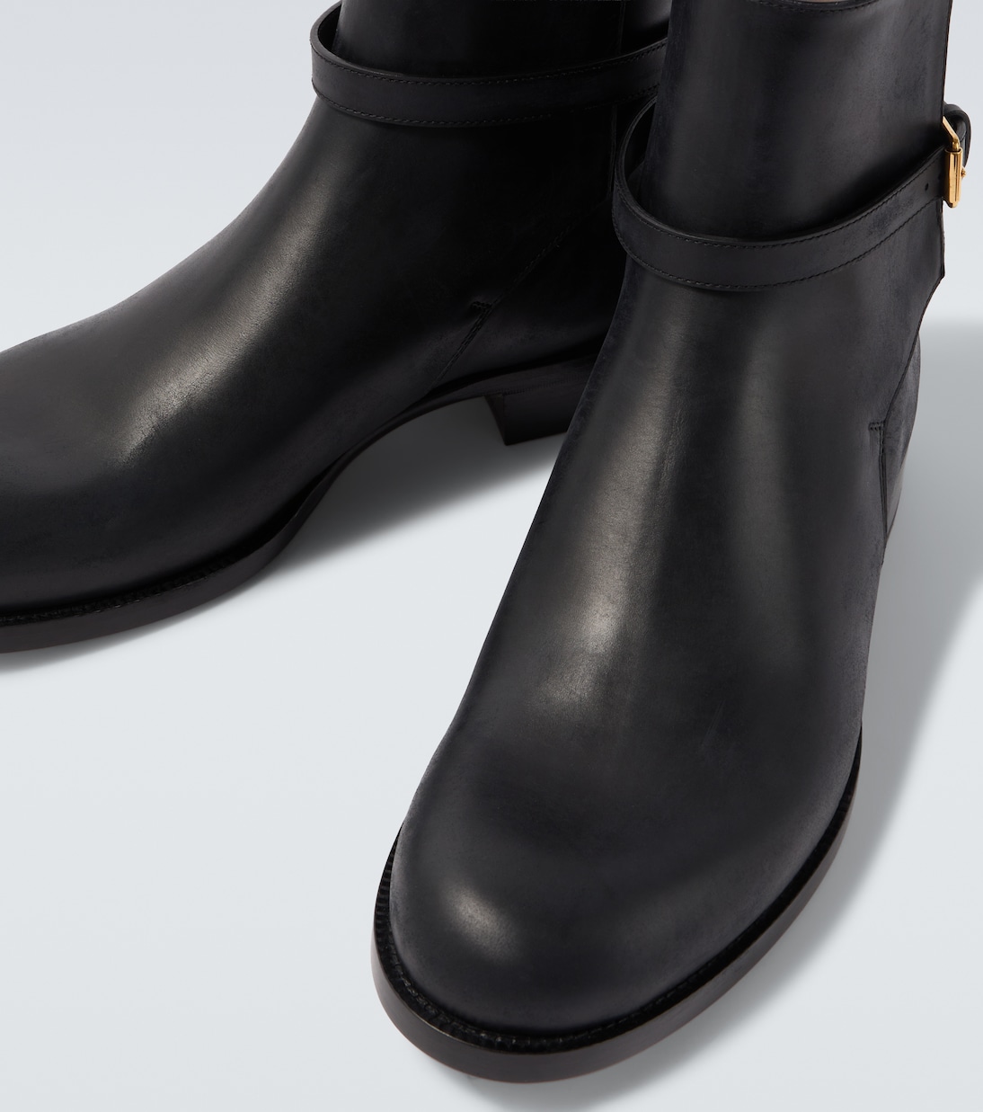 Ankle Boots aus Leder | The Row