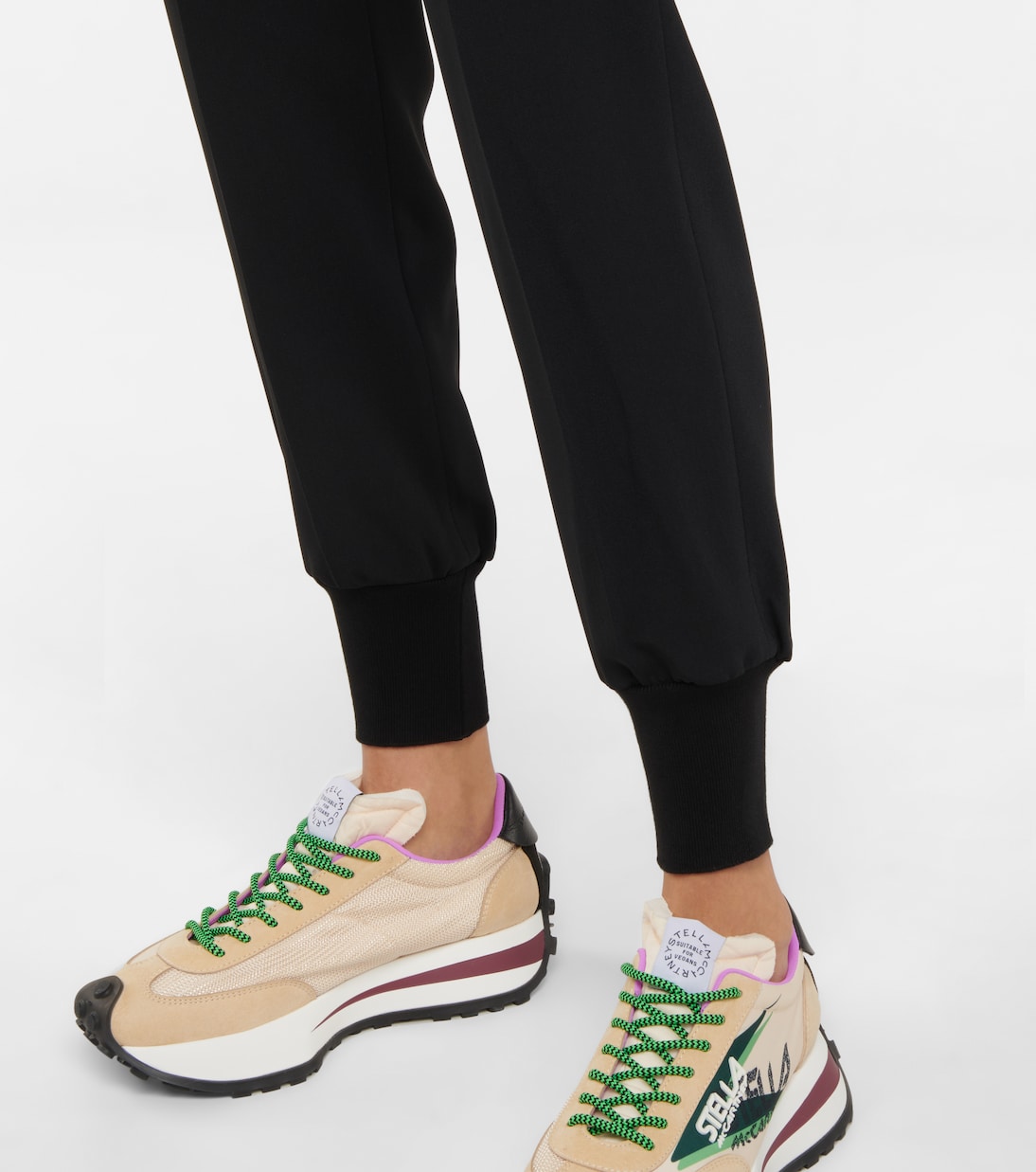 Julia high-rise tapered pants | Stella McCartney