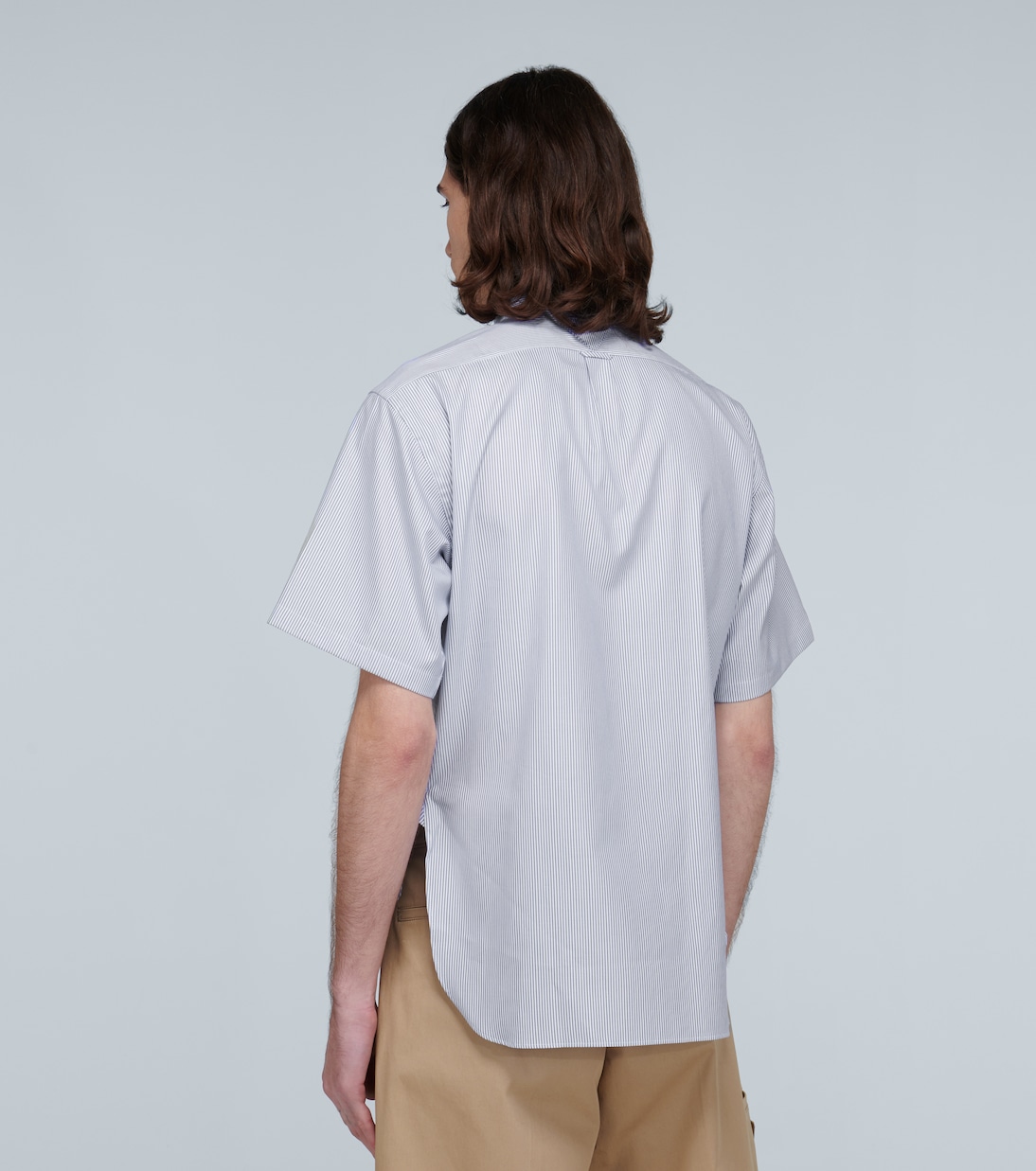 Camicia a righe con logo | Prada