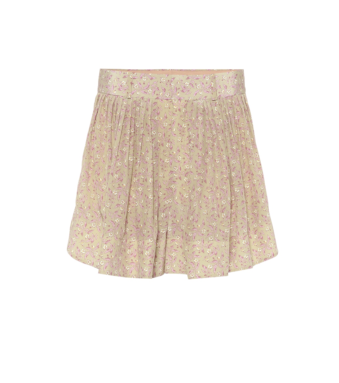 Shorts a stampa floreale in seta | Chloé