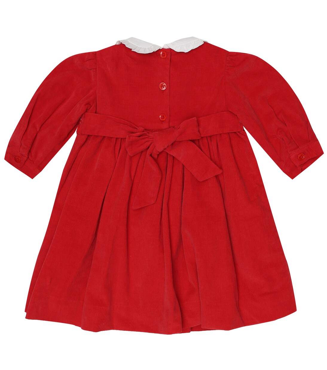 Bébé – Robe brodée en velours côtelé de coton | Rachel Riley