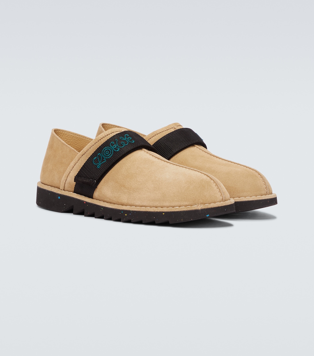Suede slippers | Loewe