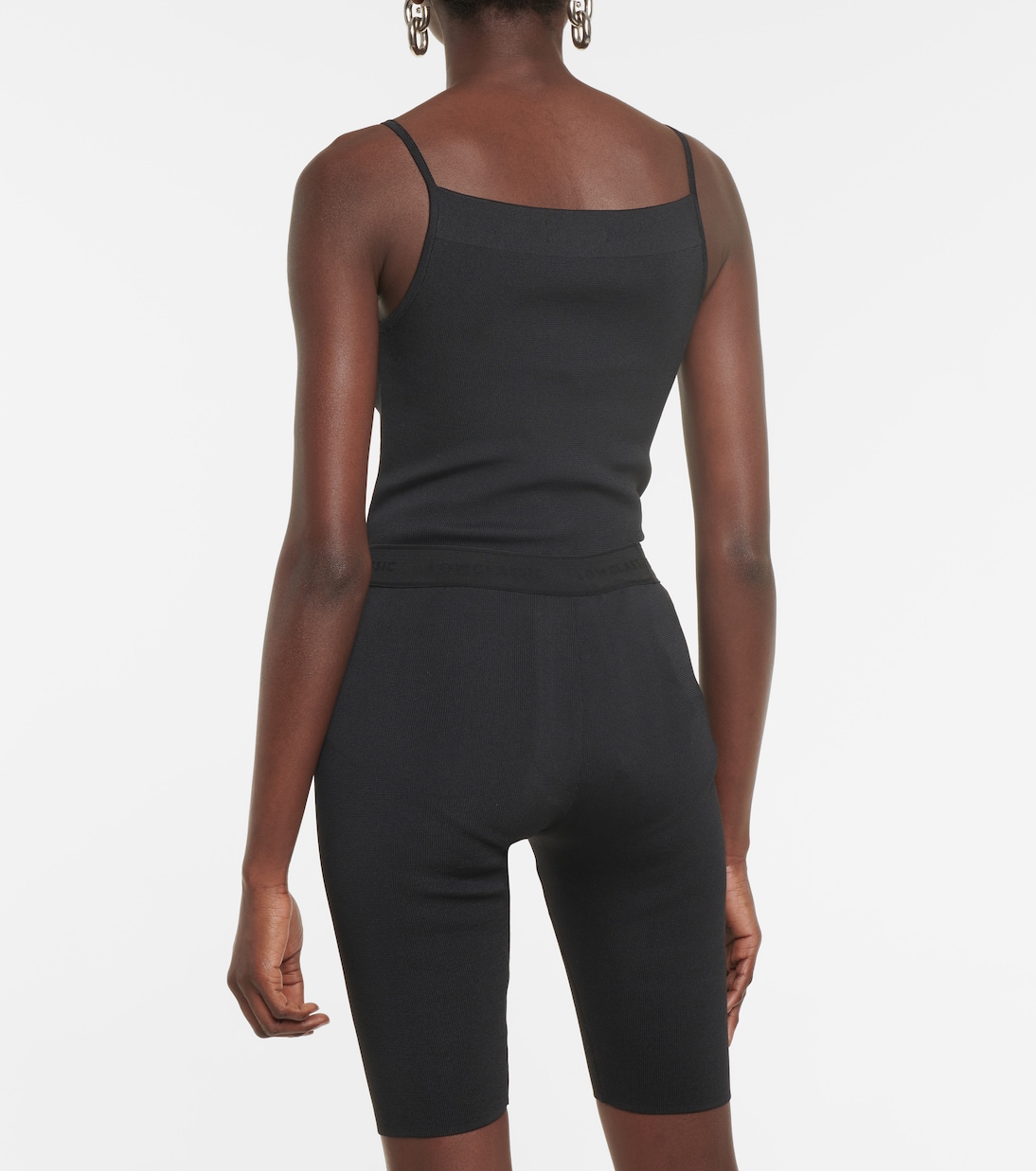 Shorts a vita alta in maglia | LOW CLASSIC