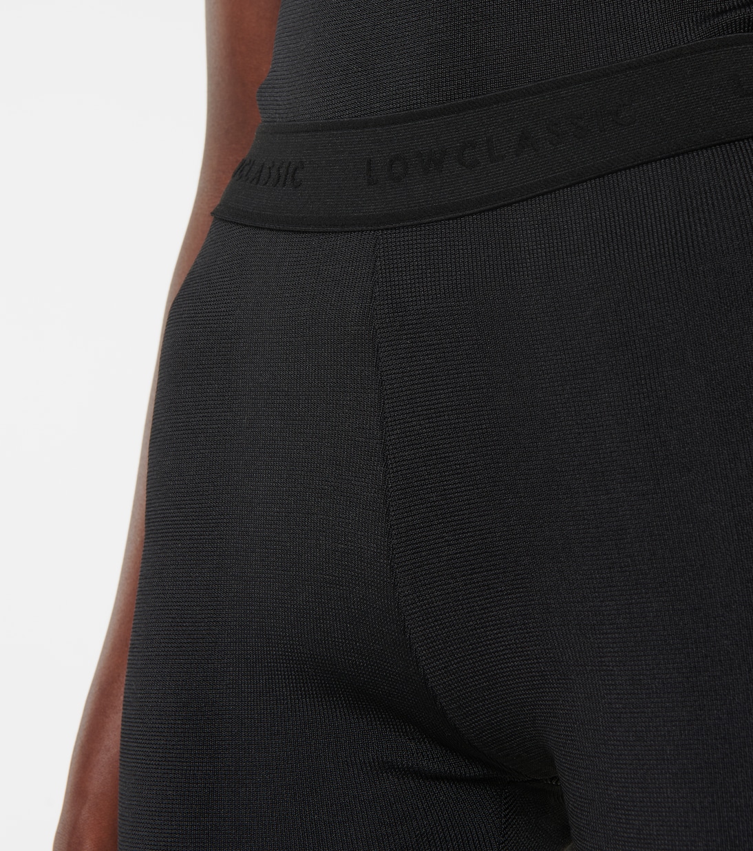 Shorts a vita alta in maglia | LOW CLASSIC