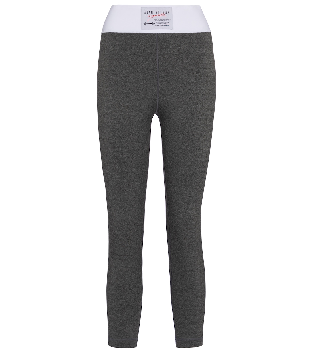 Leggings Hi-Rise Foundation con logo | Adam Selman Sport