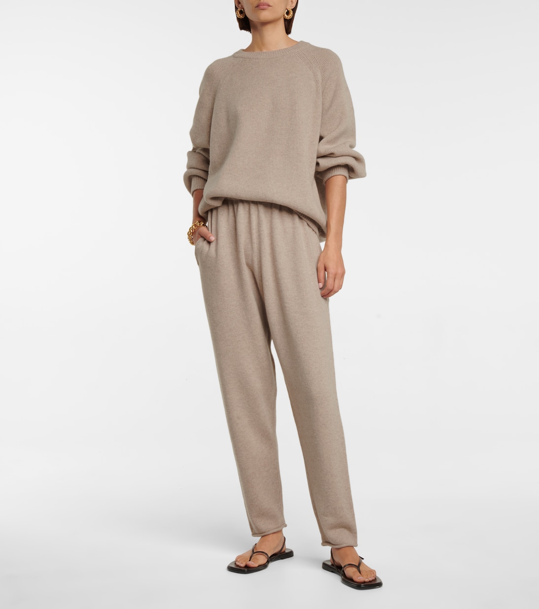 Pantalones de chándal en cachemir | CO
