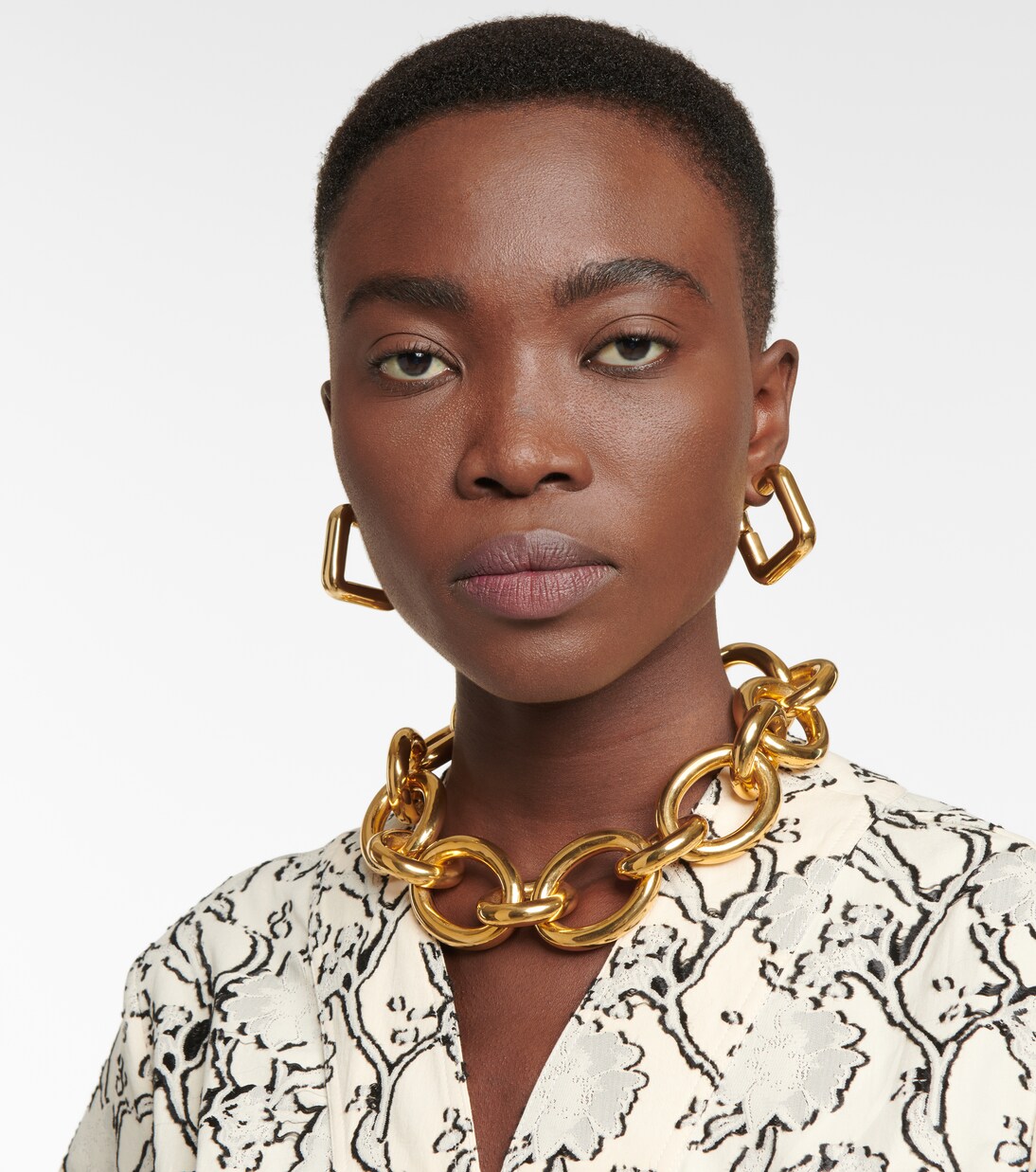 Hoop earrings | Jil Sander