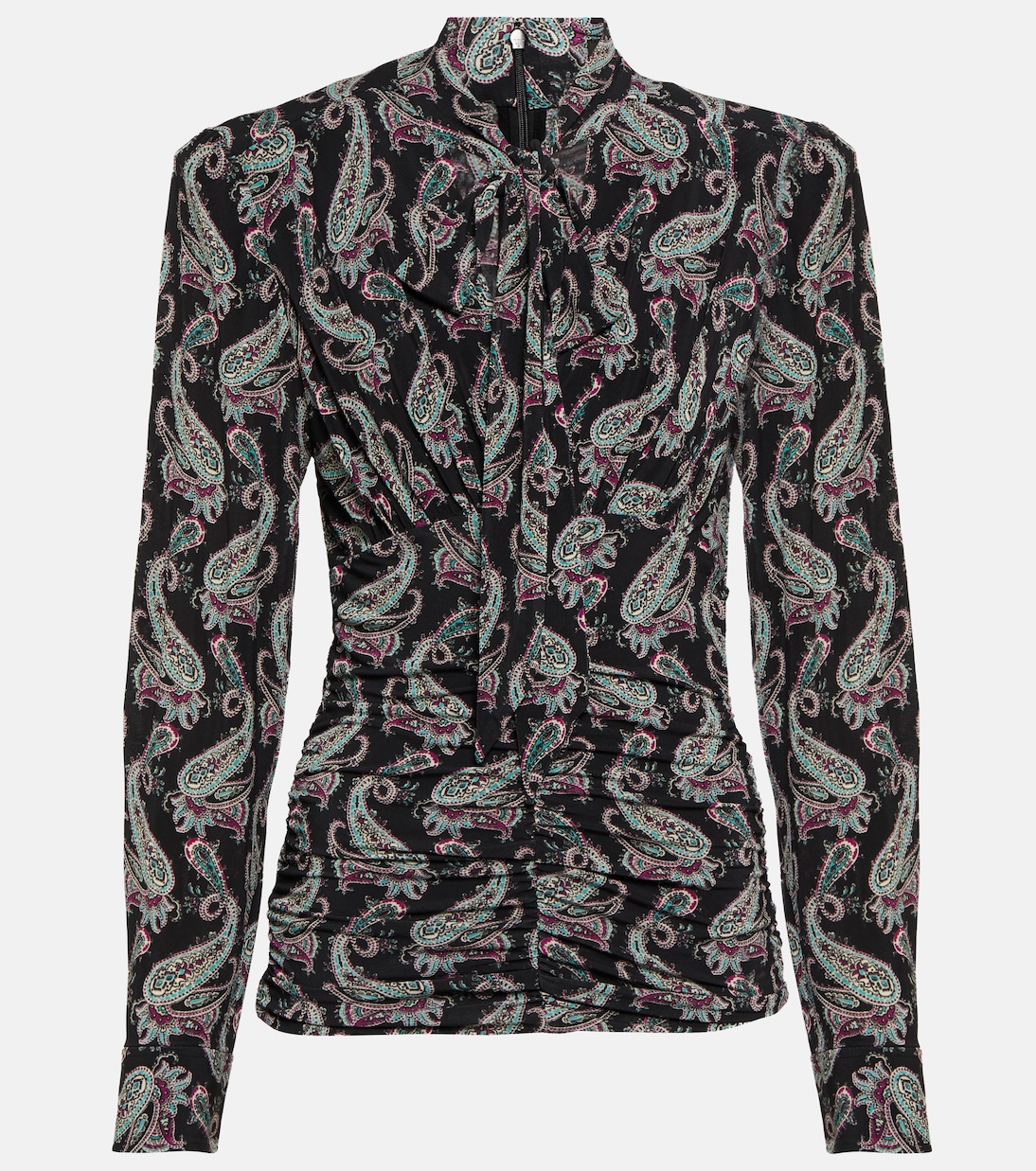 Linazioa paisley ruched top | Isabel Marant