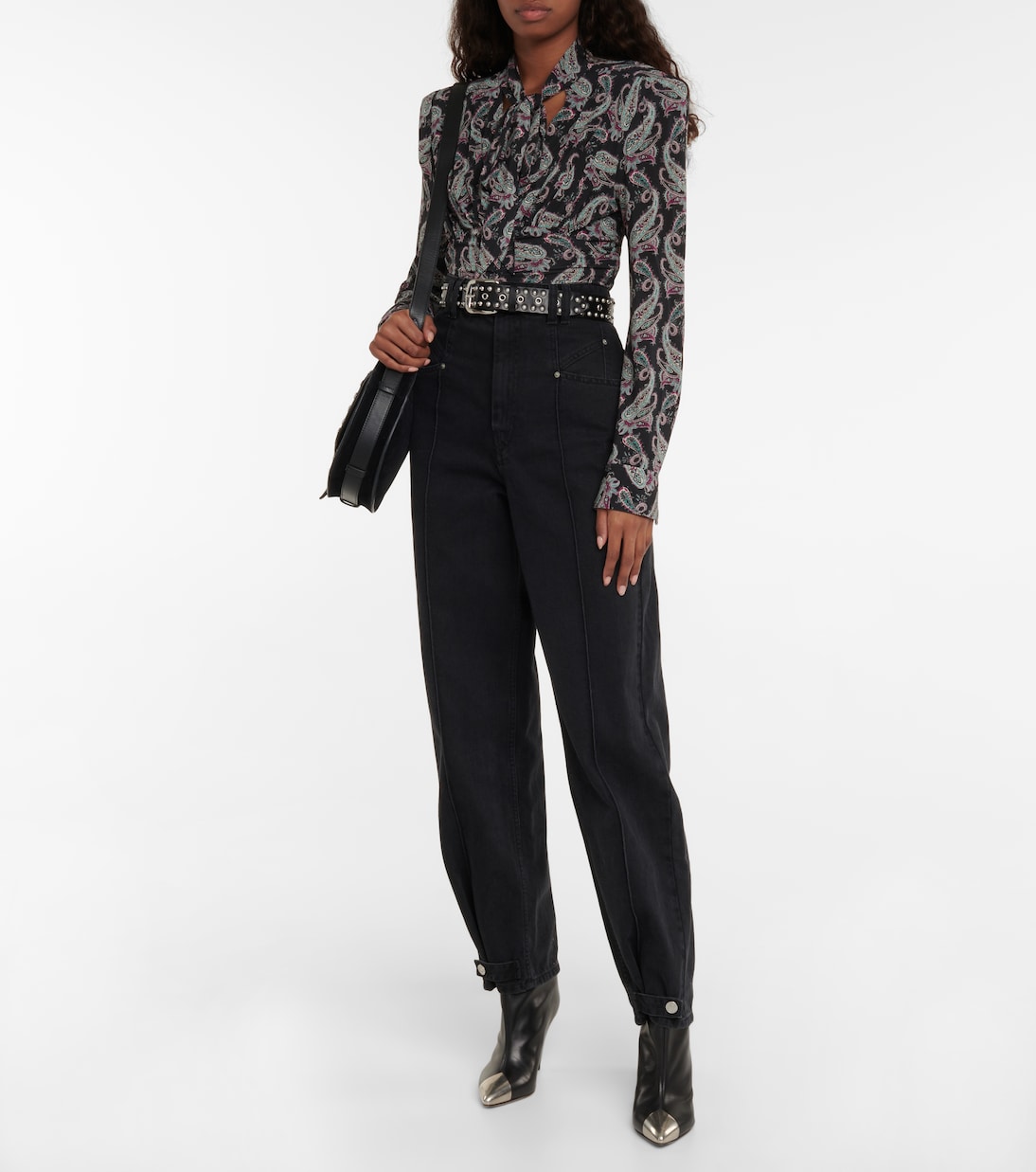 Linazioa paisley ruched top | Isabel Marant