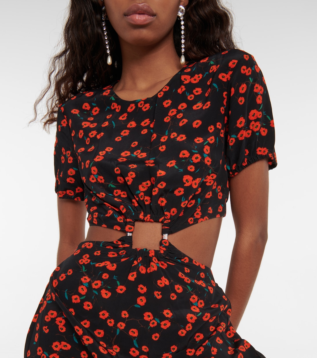 Bedrucktes Maxikleid | Staud