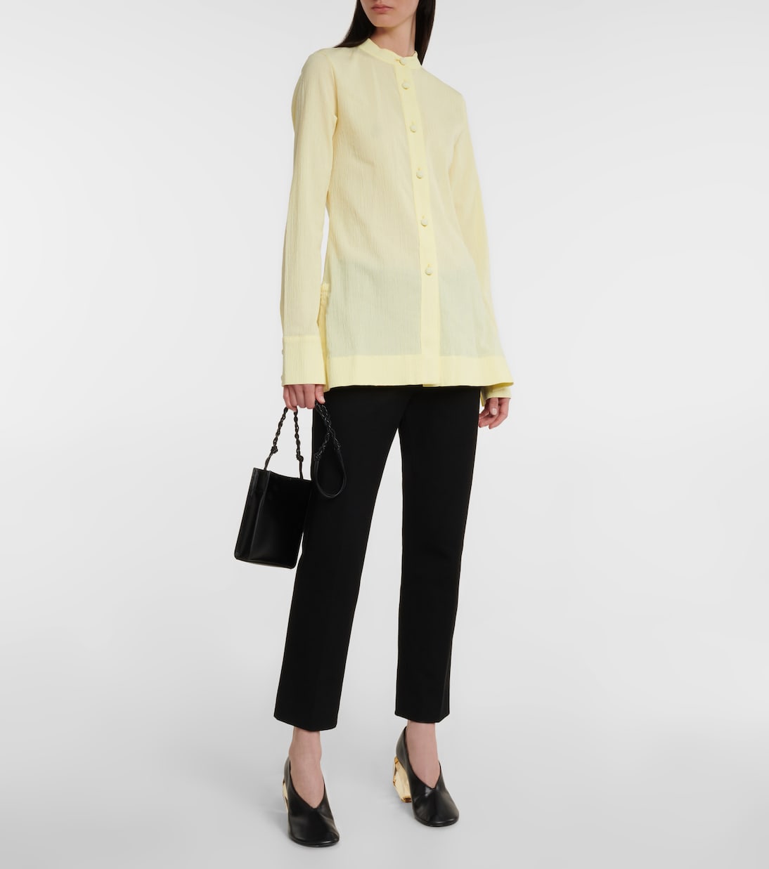 Camisa en mezcla de algodón | Jil Sander