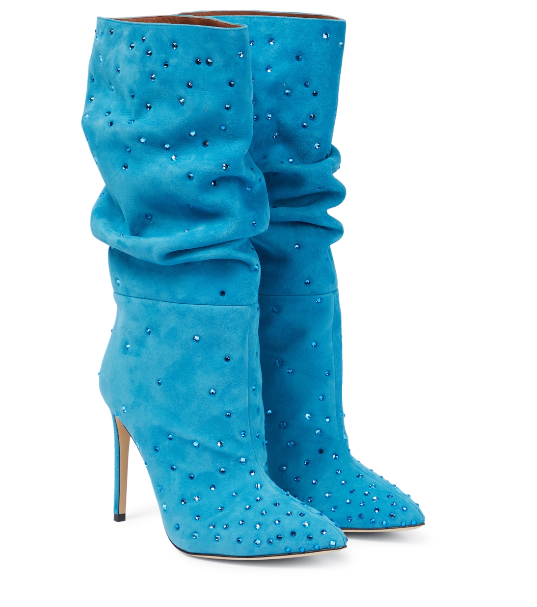 Holly embellished suede boots | Paris Texas