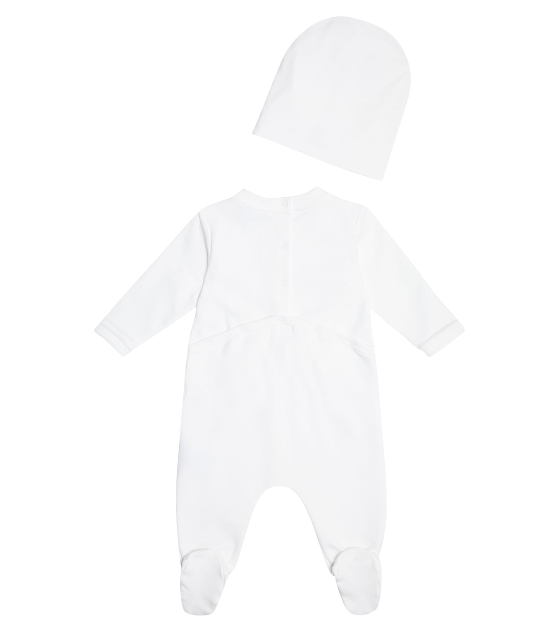 Baby - Tutina e berretto in jersey | Moschino Kids