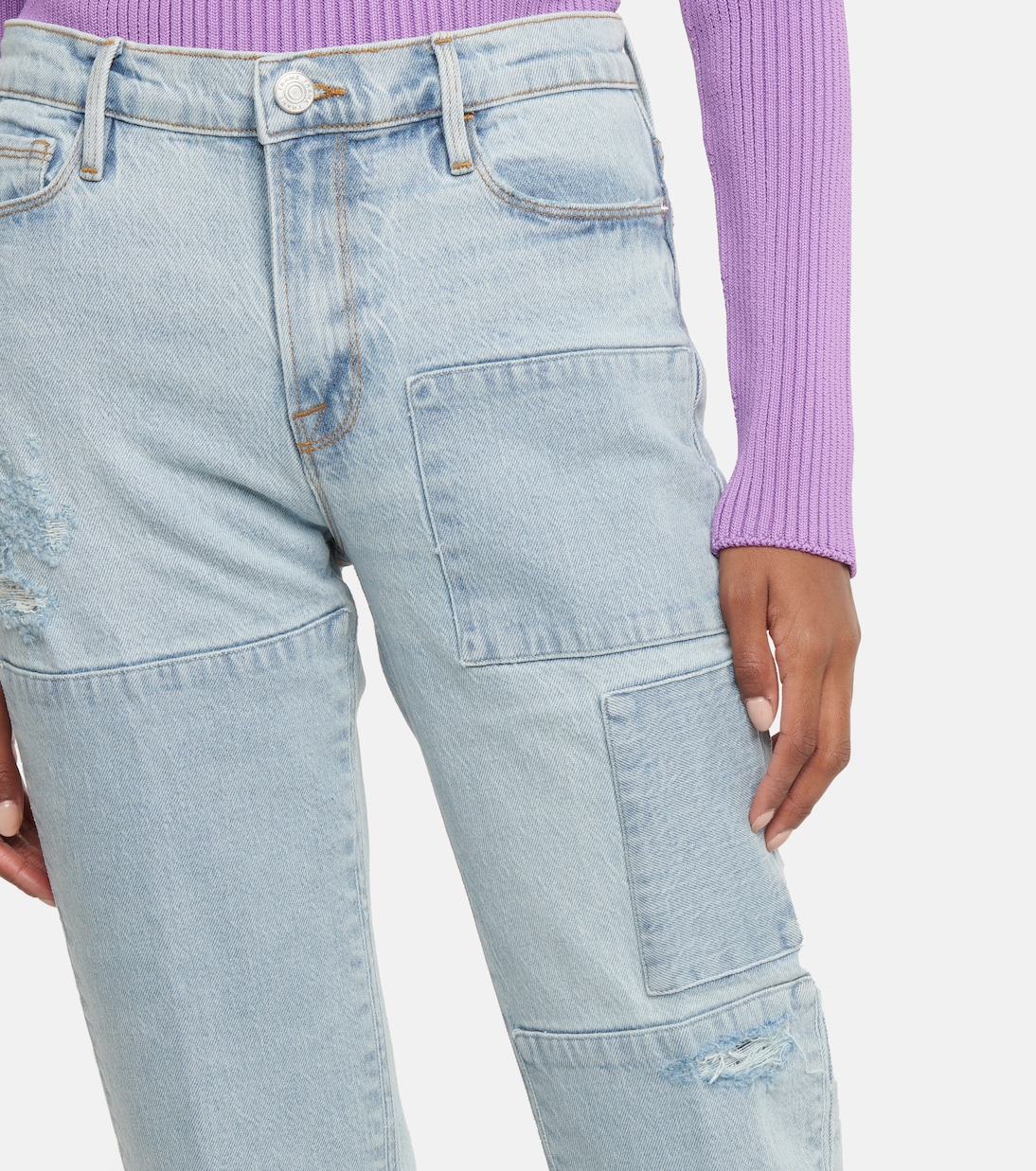 Mid-Rise Jeans Le Nouveau Straight | Frame