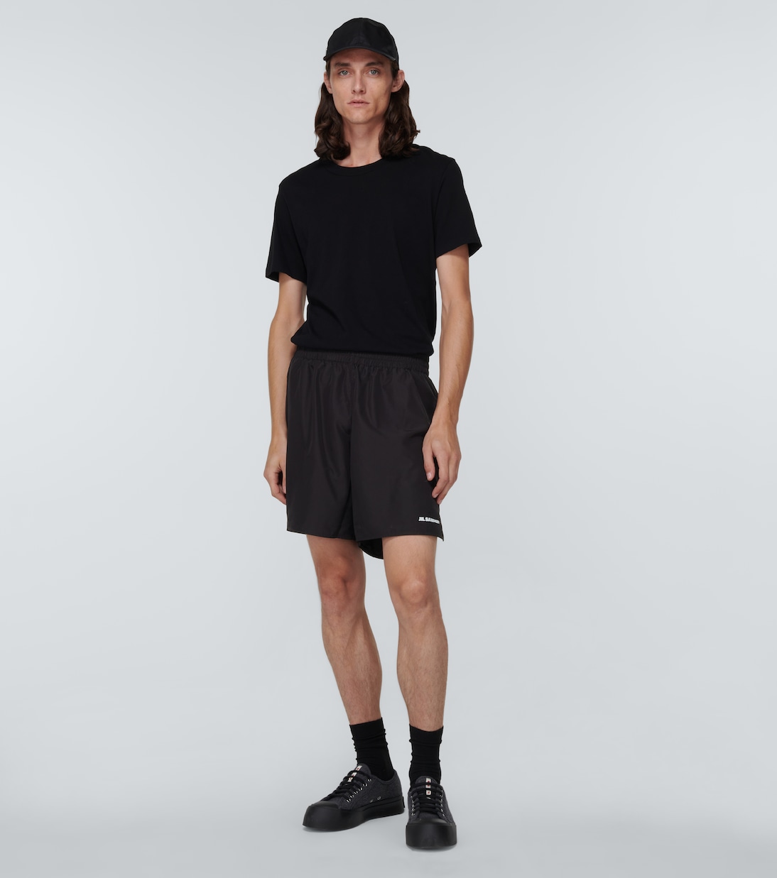 Shorts de jersey con logo | Jil Sander