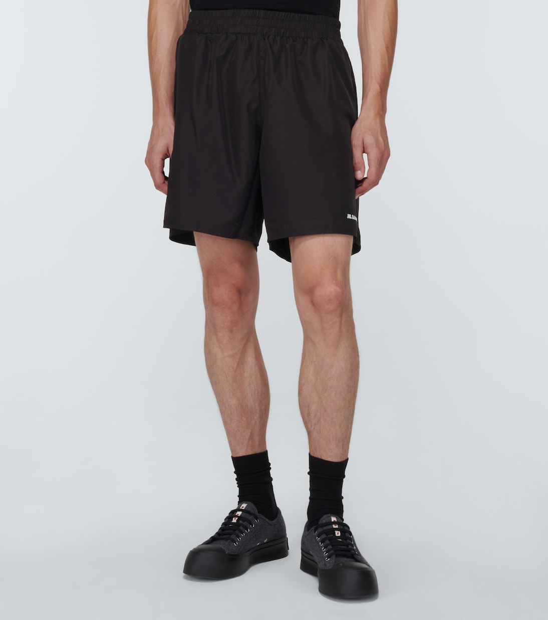 Shorts de jersey con logo | Jil Sander
