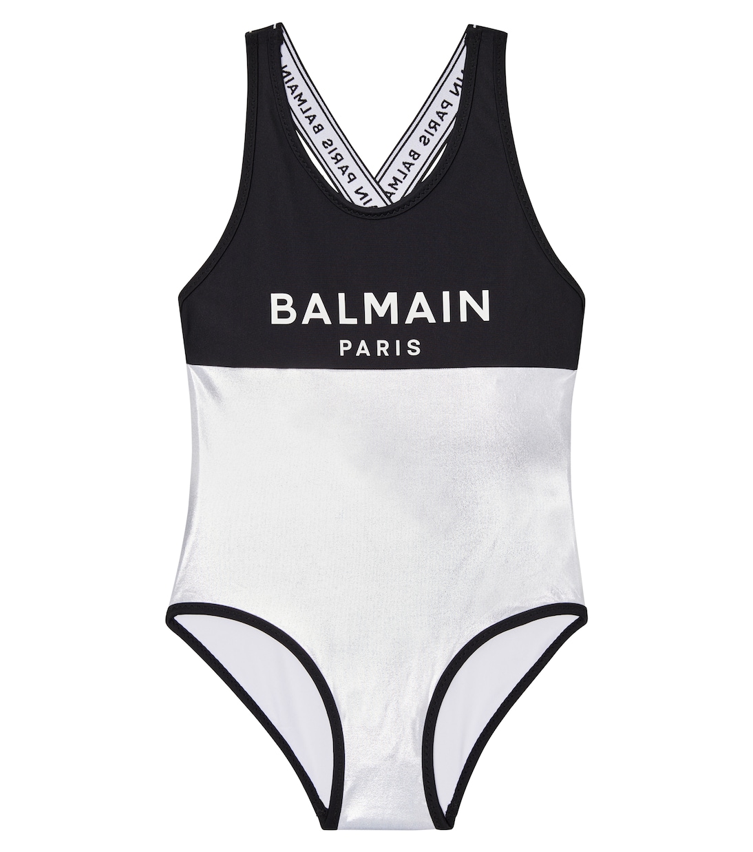 Costume intero con logo | Balmain Kids