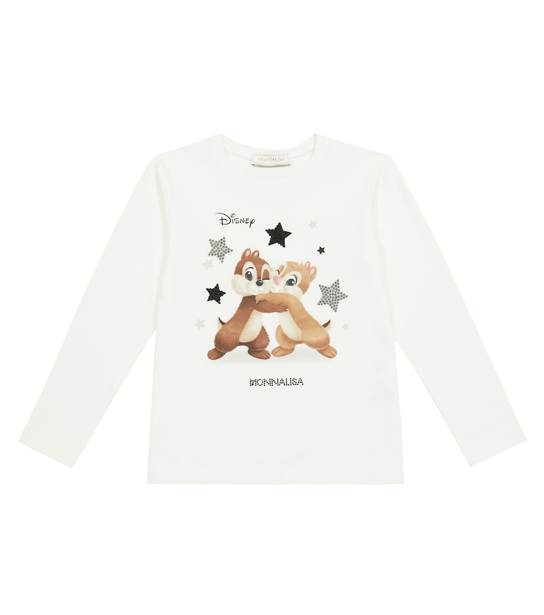 x Disney® printed cotton-blend T-shirt | Monnalisa