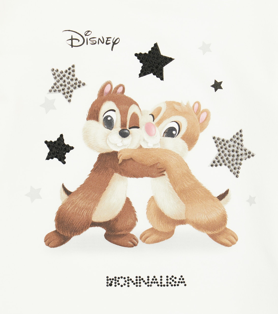 x Disney® printed cotton-blend T-shirt | Monnalisa