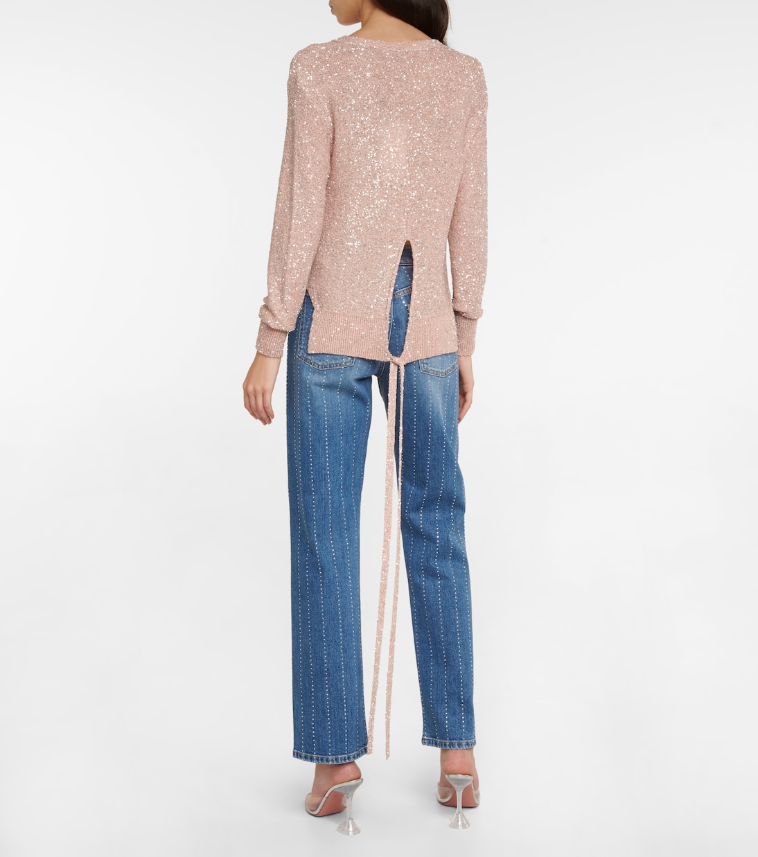 Sequin-embellished cardigan | Stella McCartney