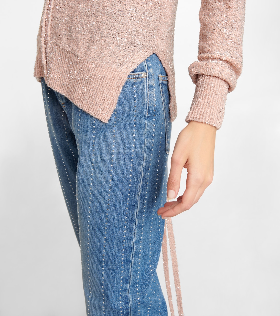 Sequin-embellished cardigan | Stella McCartney