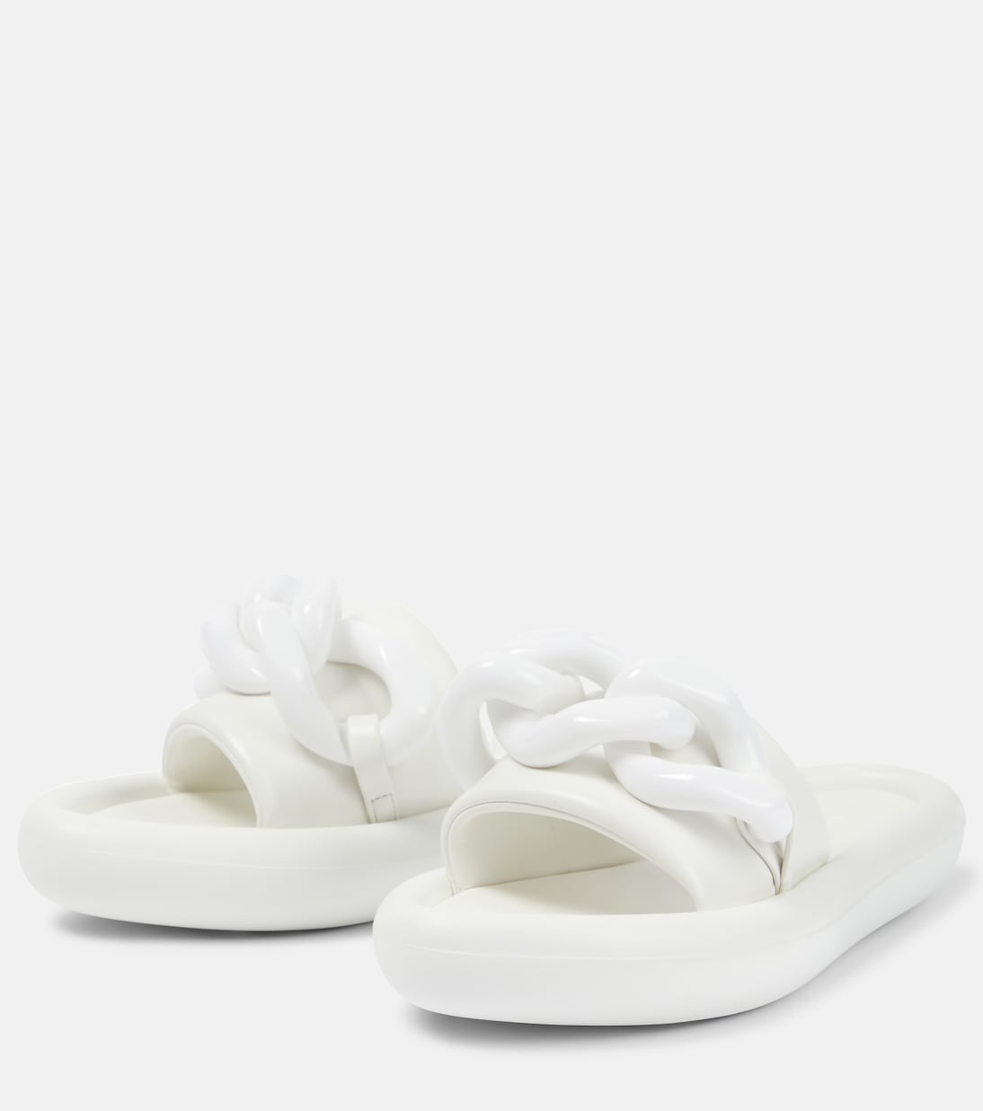 Air Slide chain-trimmed sandals | Stella McCartney