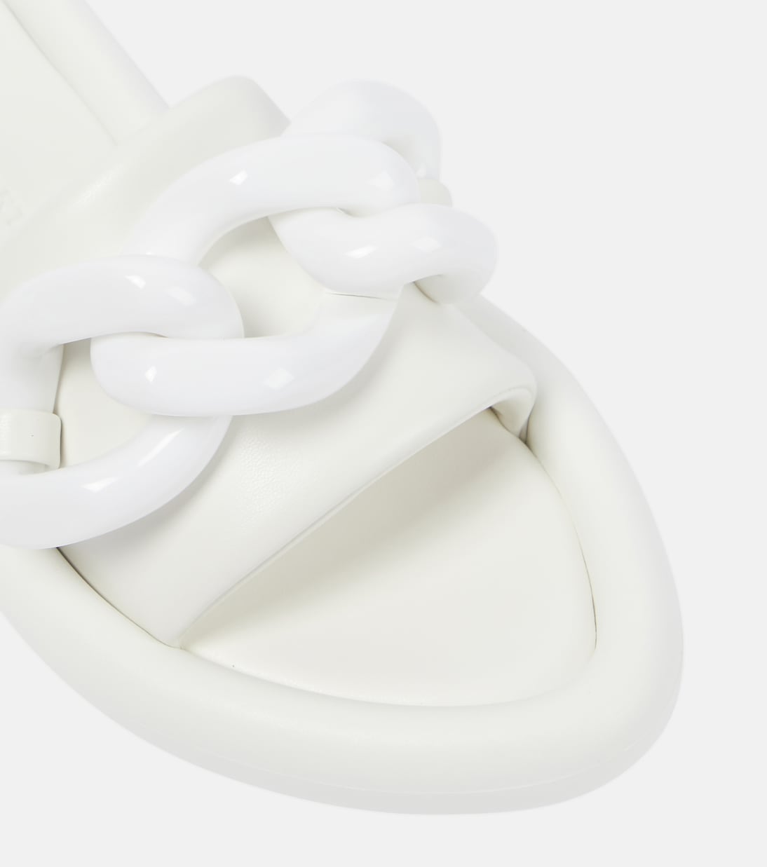 Air Slide chain-trimmed sandals | Stella McCartney