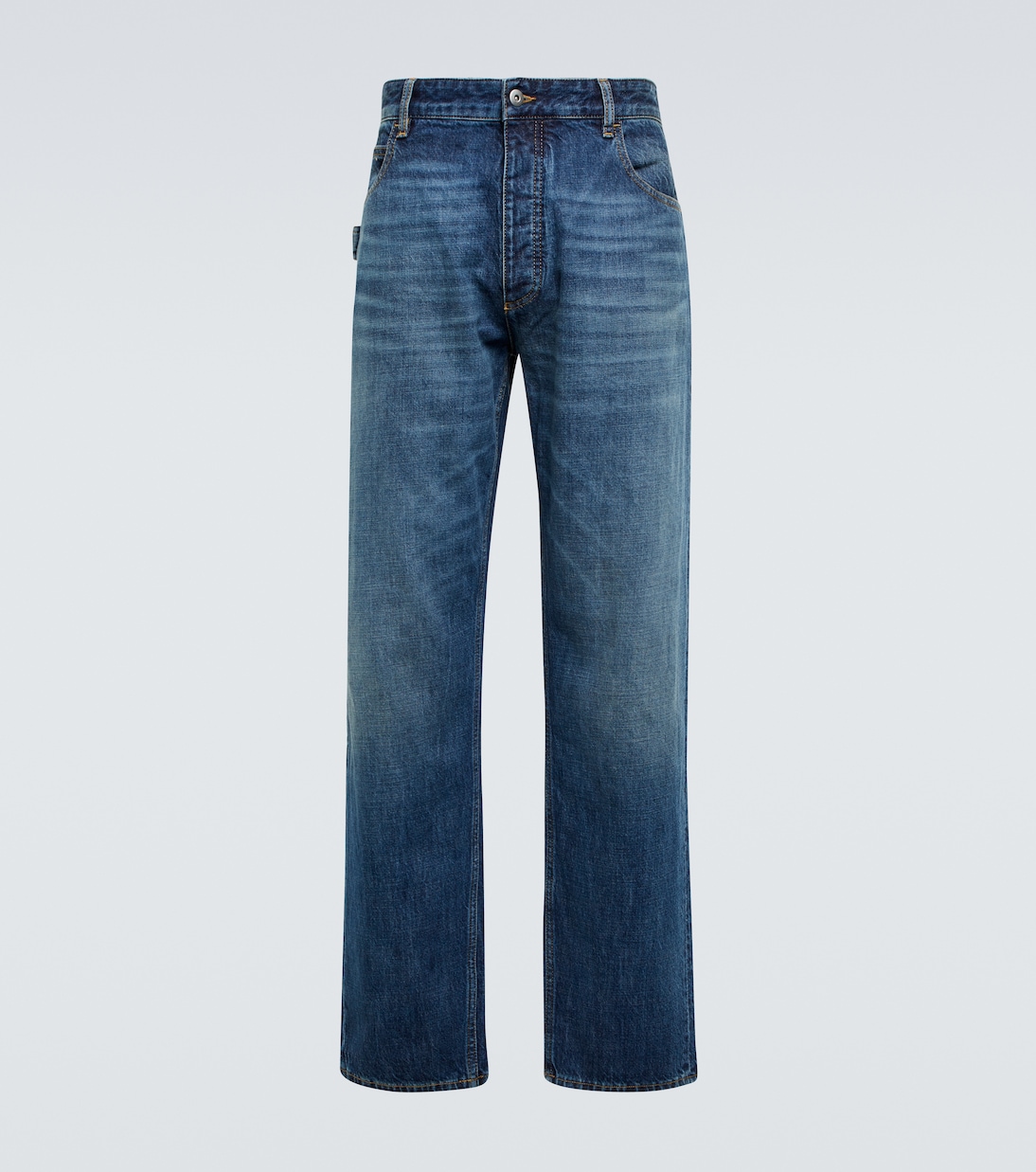 High-Rise Straight Jeans | Bottega Veneta