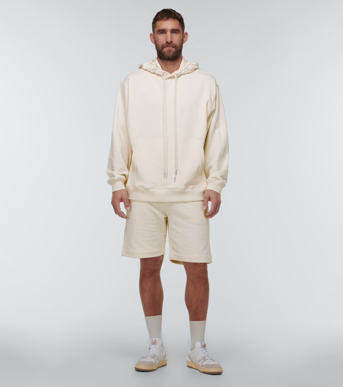 Felpa in jersey di cotone con cappuccio | Dries Van Noten