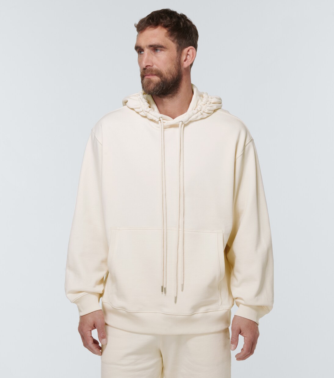 Felpa in jersey di cotone con cappuccio | Dries Van Noten