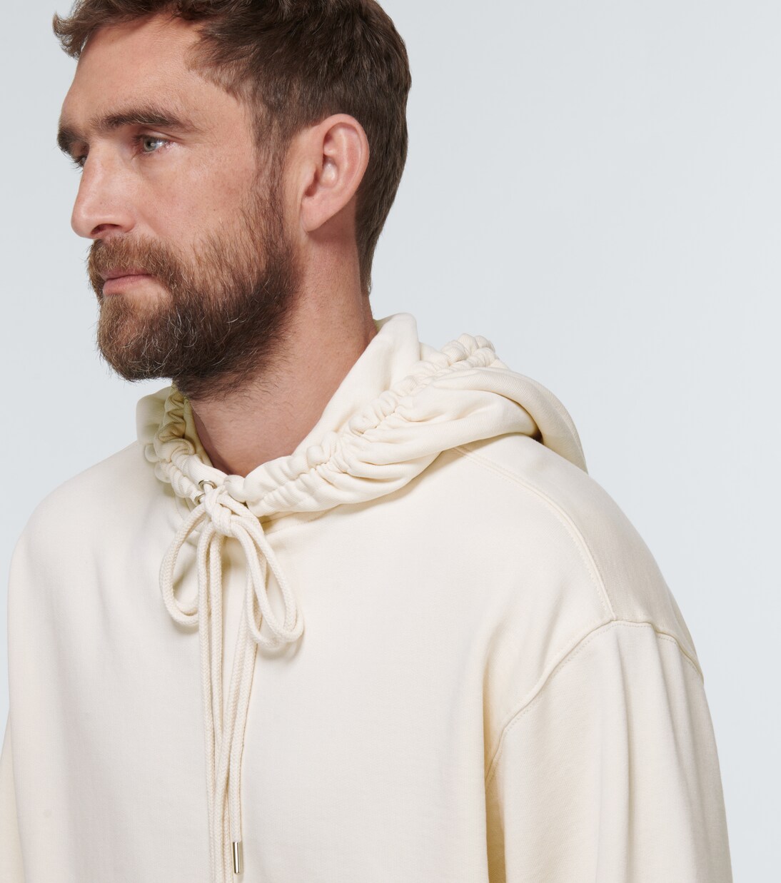 Felpa in jersey di cotone con cappuccio | Dries Van Noten