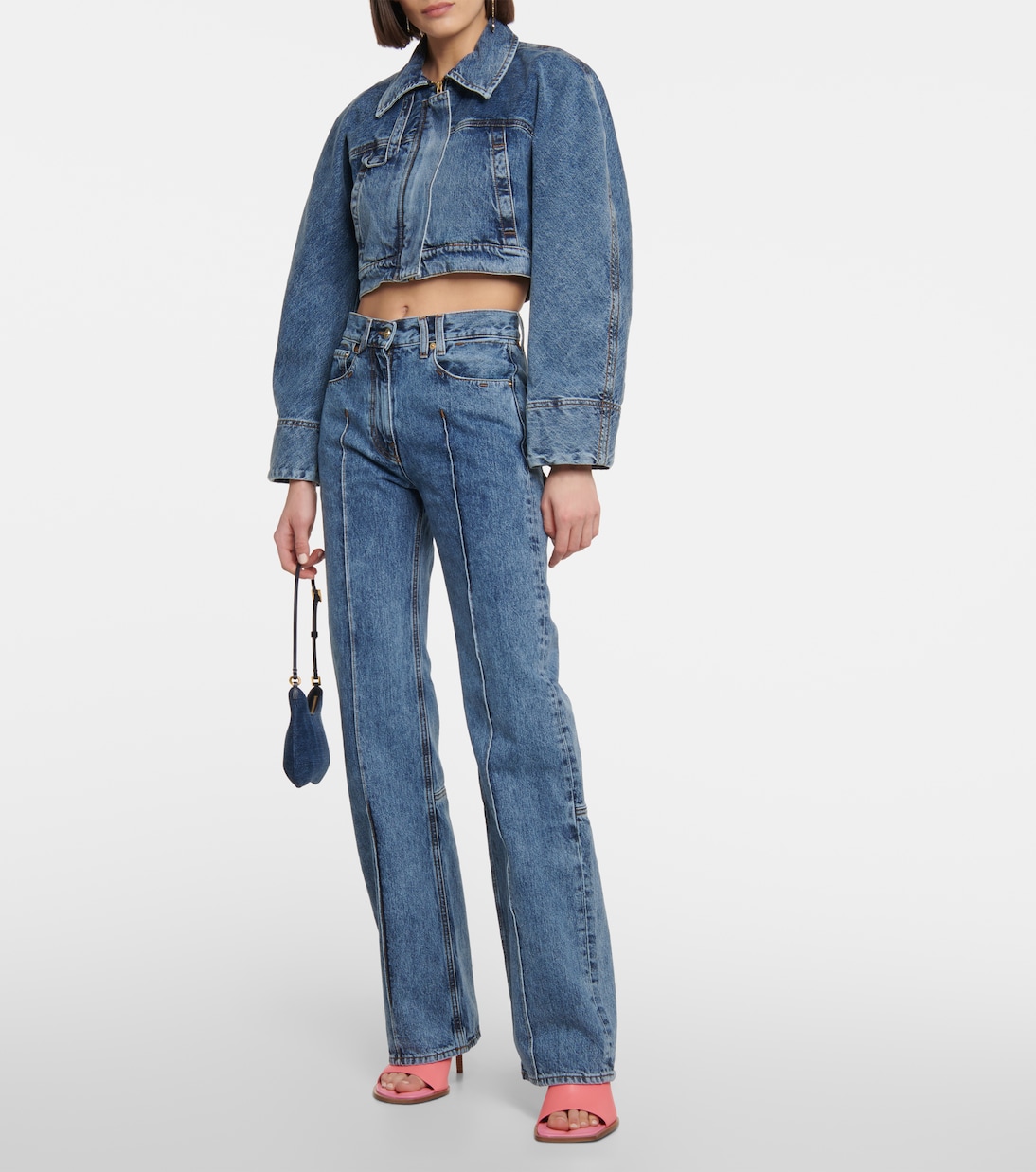 Les Mules Rond Carré leather pumps | Jacquemus