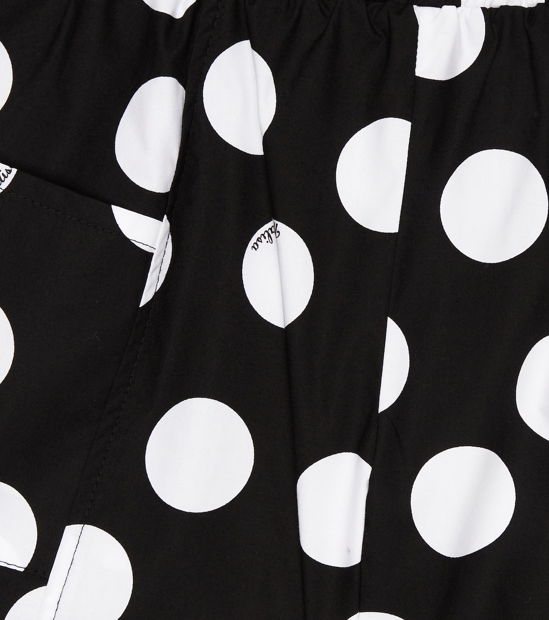 Shorts in cotone a pois | Monnalisa