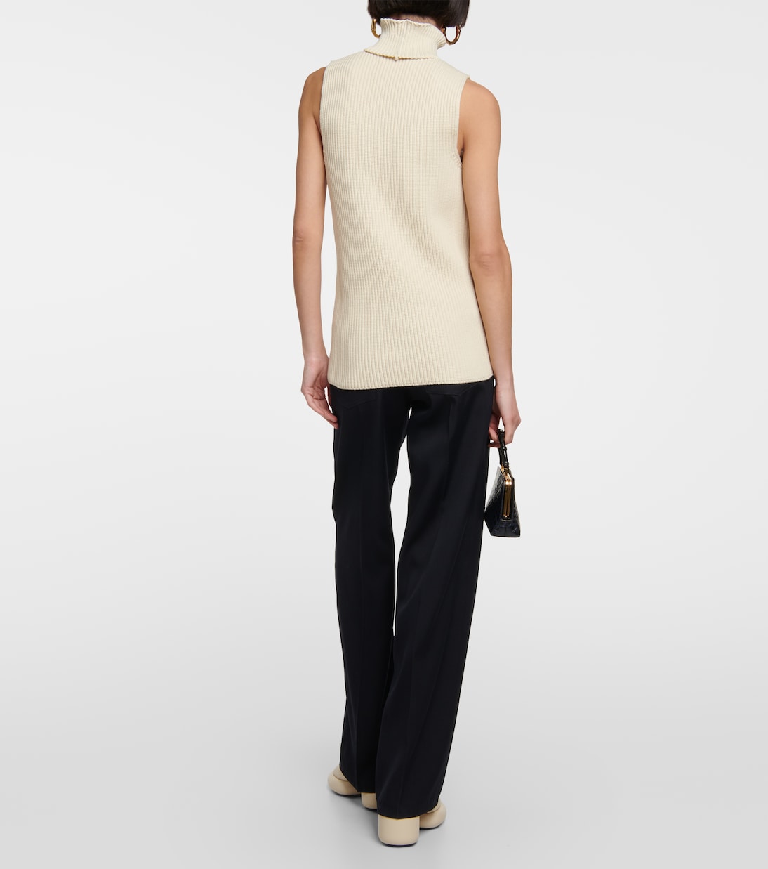 Top in maglia di misto cotone | Jil Sander