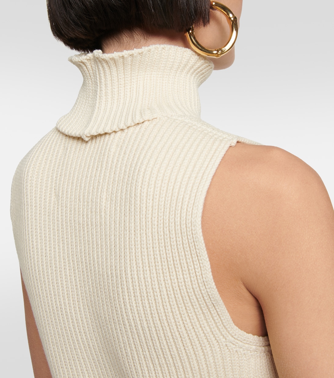 Top in maglia di misto cotone | Jil Sander