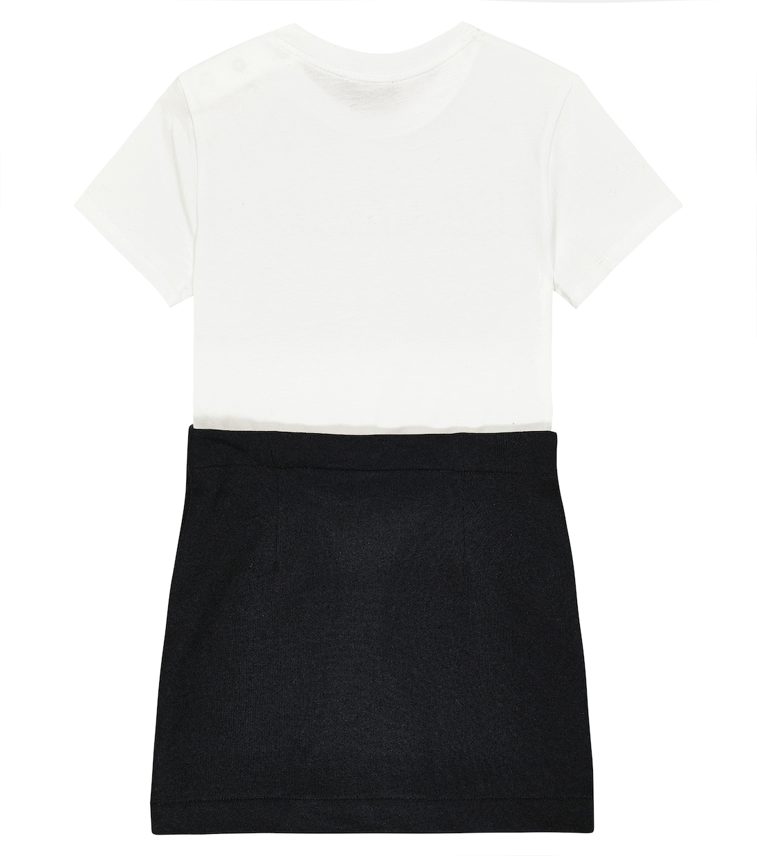 Abito in jersey di cotone con logo | Balmain Kids