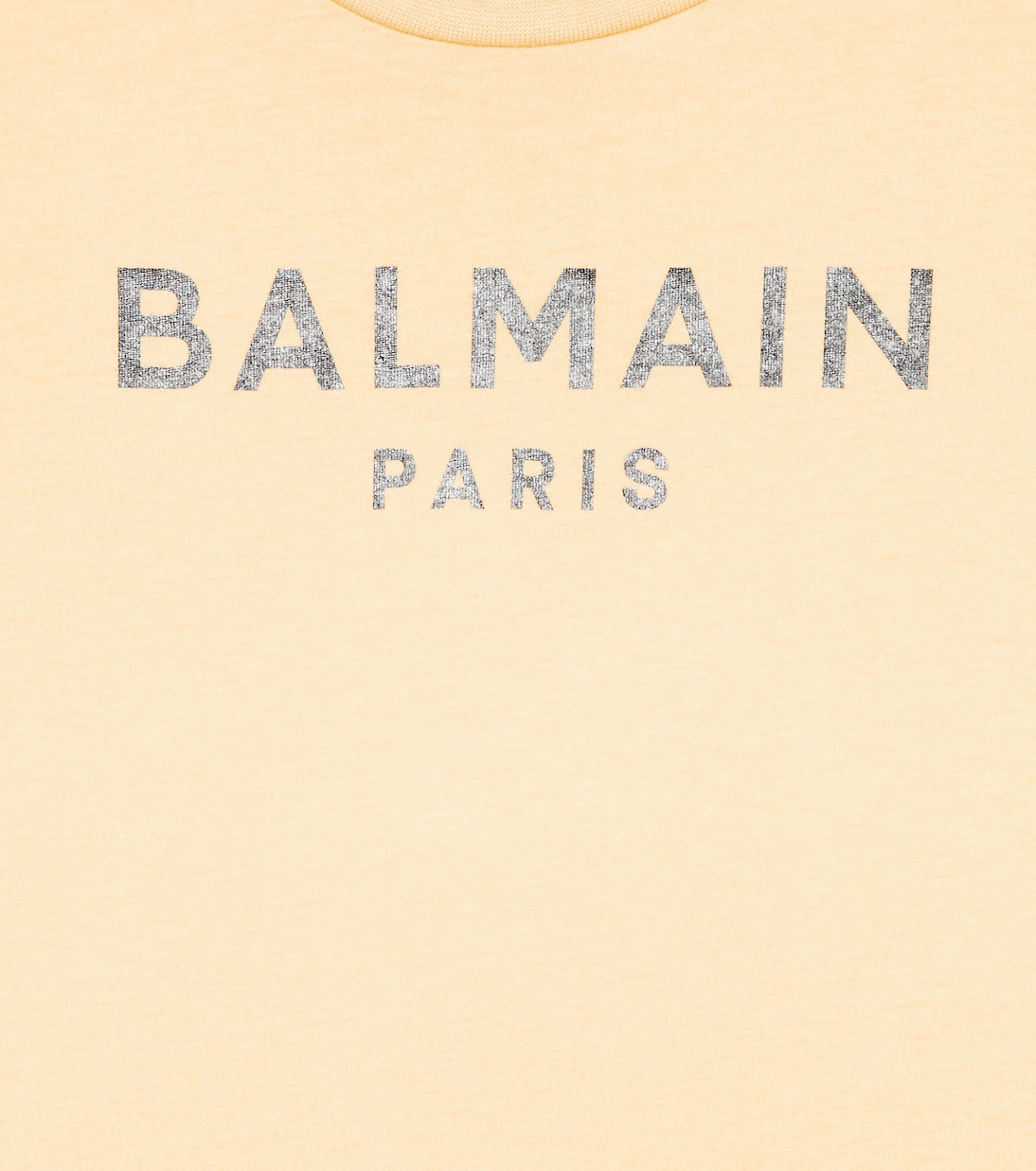 Camiseta de algodón con logo | Balmain Kids