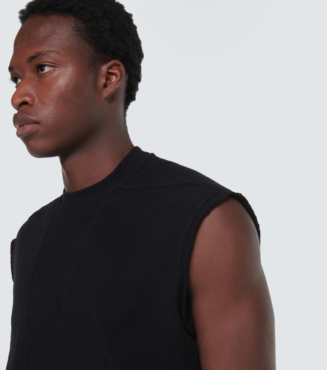 Top aus Baumwoll-Jersey | Rick Owens