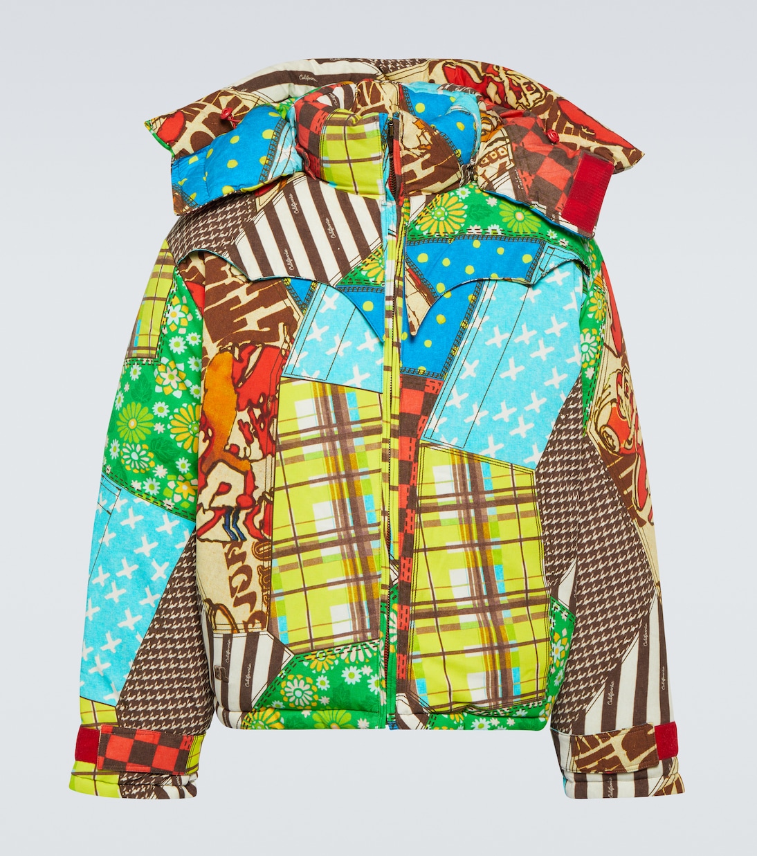 Printed cotton-blend down jacket | ERL