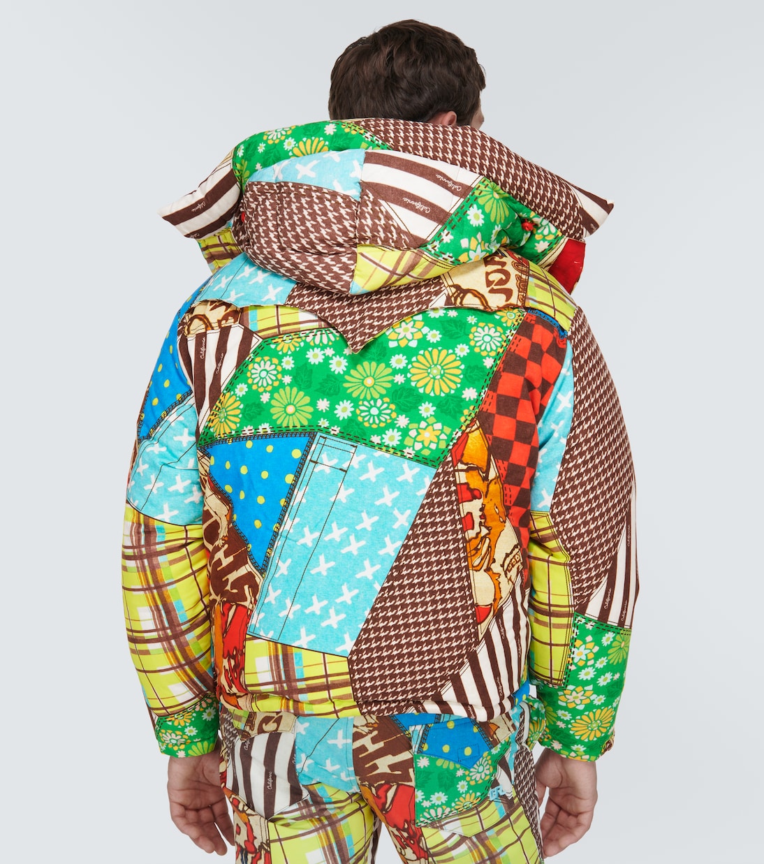 Printed cotton-blend down jacket | ERL