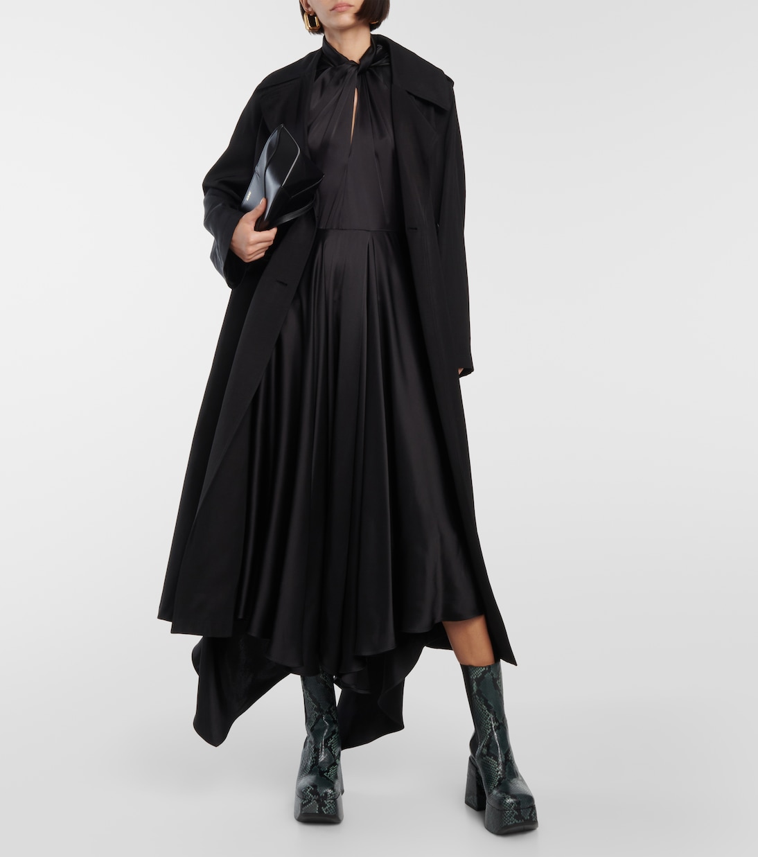 Snake-printed leather Chelsea boots | Dorothee Schumacher