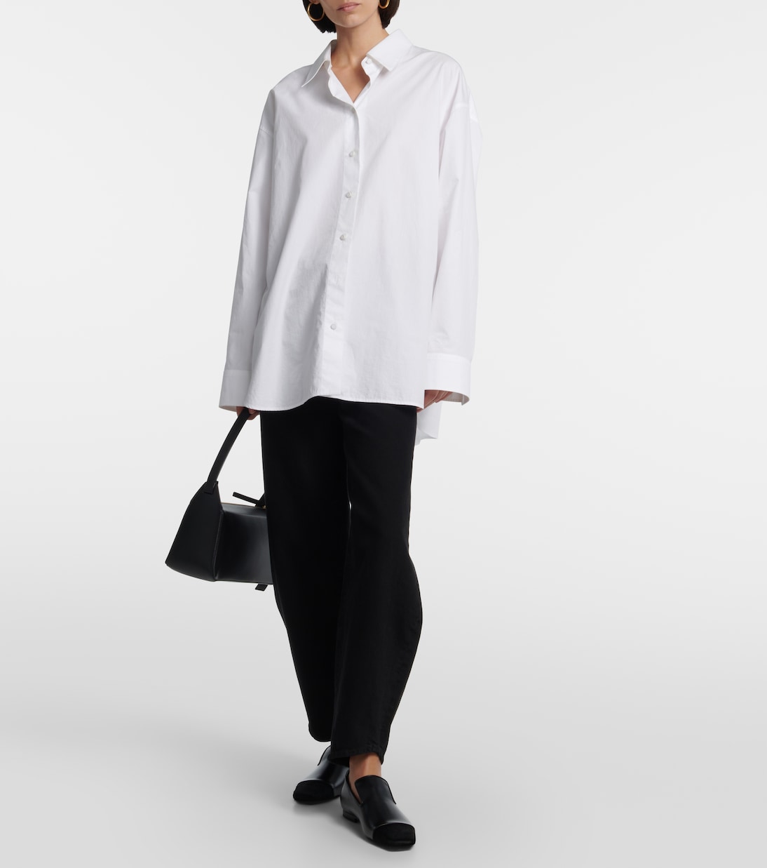 Loafers aus Leder und Kalbshaar | Toteme